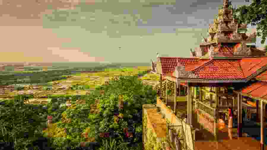 Marvel at the Landscape from Mandalay Hill