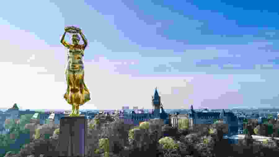 Statue in Luxembourg