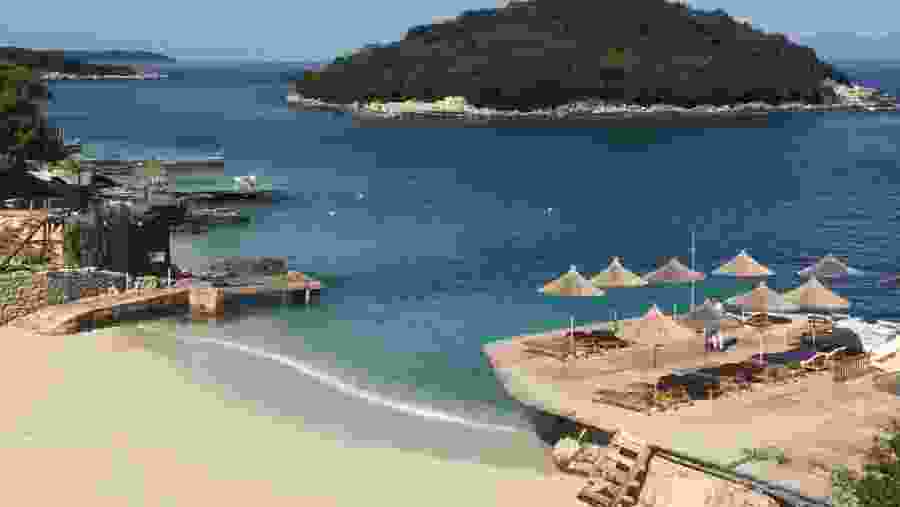 Admire the stunning views of Ksamil Islands