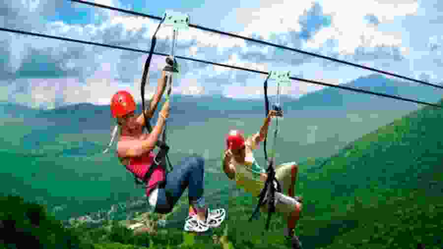 Sky Park zip line 