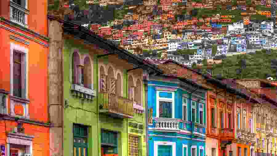 The Colourful Houses of Quito