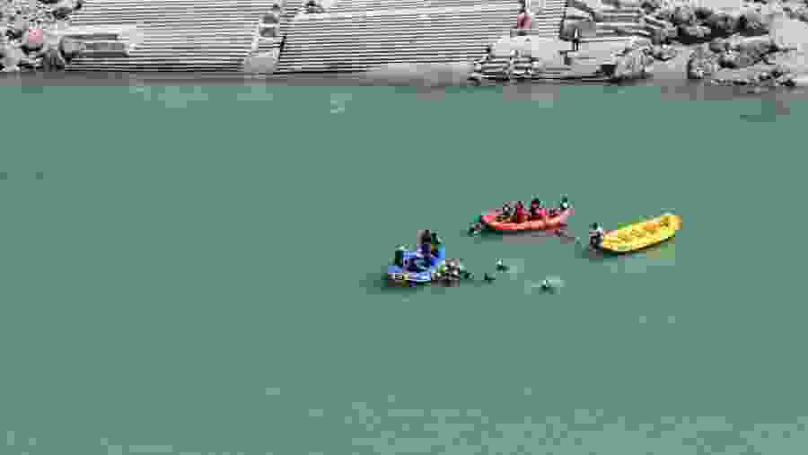 River rafting at Rishikesh