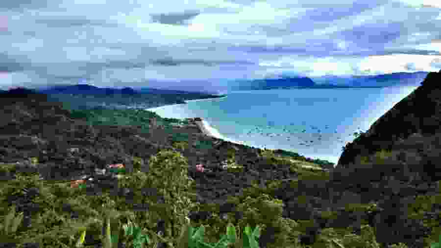 View of Puncak Habibie