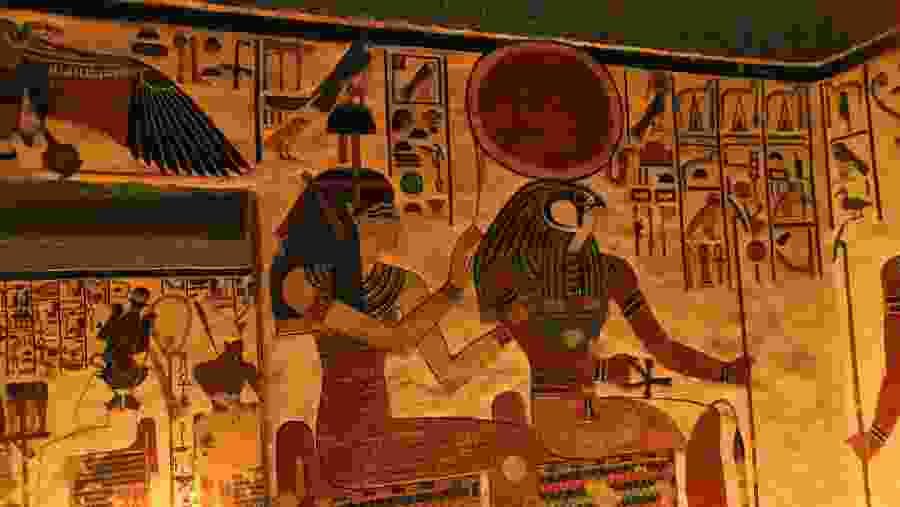 Mural at the Valley of Queen