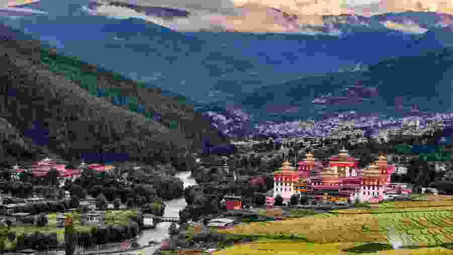 Witness the Beautiful Landscape from the Hills in Thimpu
