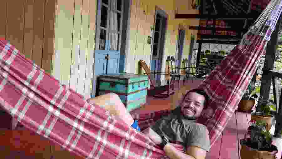 Relax in a Hammock in Vila Paraíso