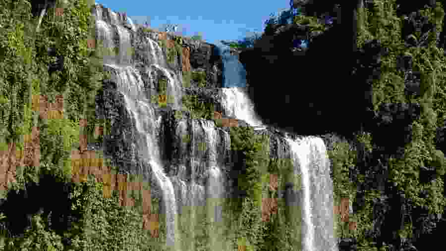 A waterfall in Pakse
