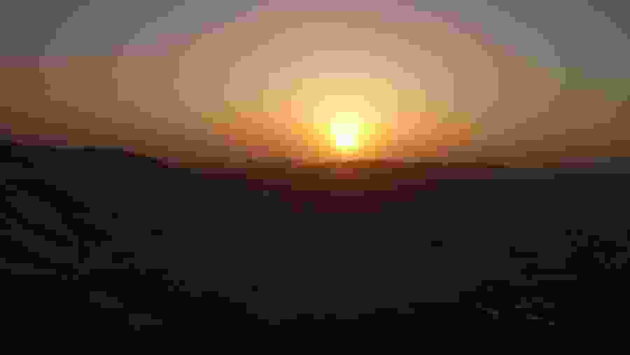 desert sunset