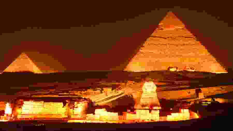 Sound & Light Show At Giza Pyramids