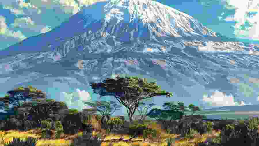 Hike on the majestic Mount Kilimanjaro