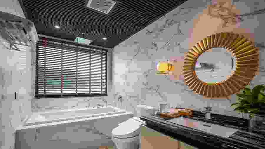 Interior of Cabin Bathroom