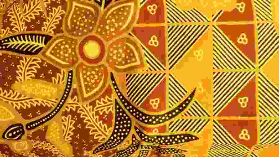 Batik Art at Central Market, Kuala Lumpur, Malaysia