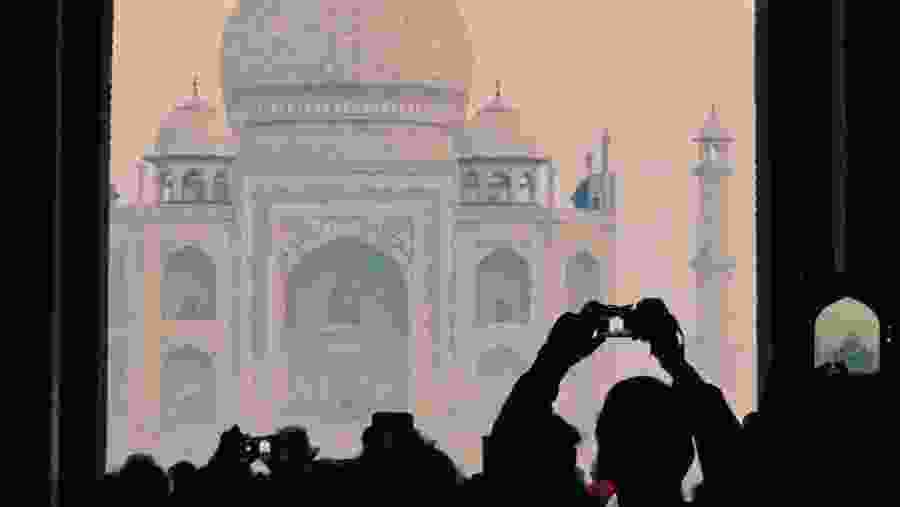 See the Taj Mahal