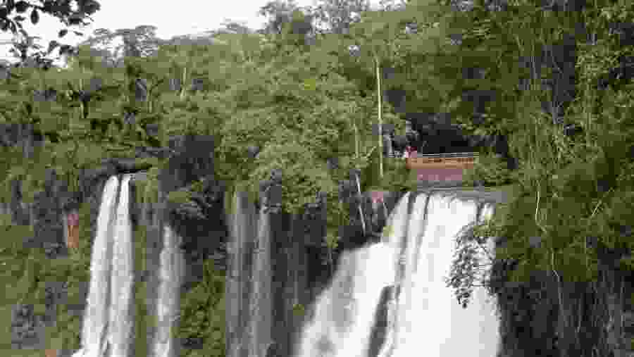 Admire the Iguazu Falls