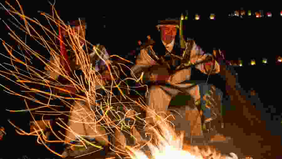 Altai throat singing