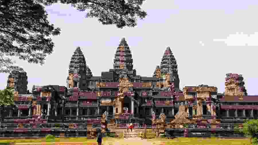 Angkor Wat In Siem Reap, Cambodia