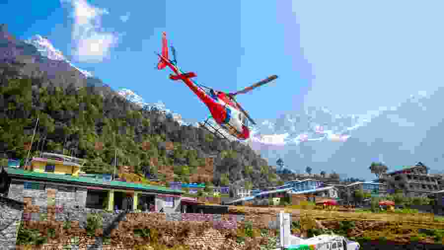 Everest Base Camp Helicopter Tour in Nepal