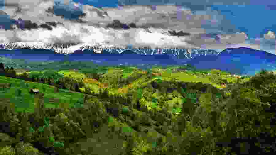 Romania's green countryside