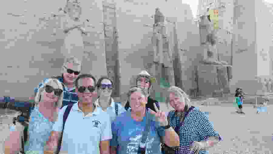 Travellers Enjoying the Tour