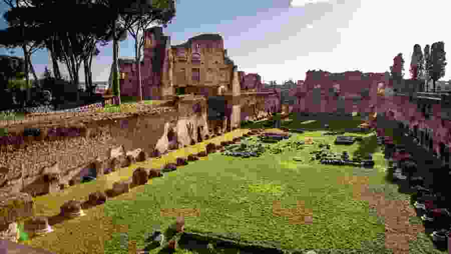 Stadium of Domitian on Palatine Hill