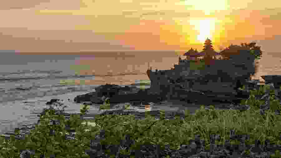 Tanah Lot Temple in Bali