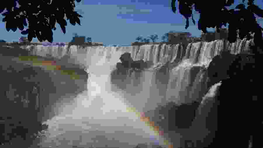 View from the lower trail in Argentina