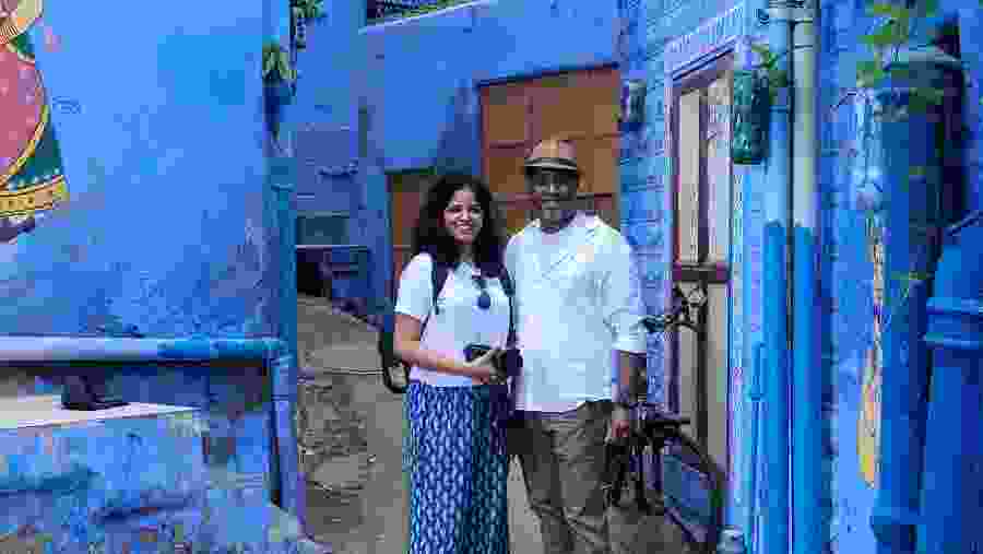 Blue Houses and Lanes