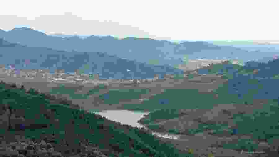 View from Prezë castle