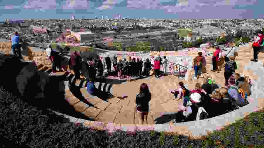View from the Mount of Olives