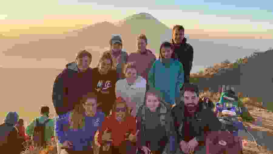 Hike to the top of Mount Batur