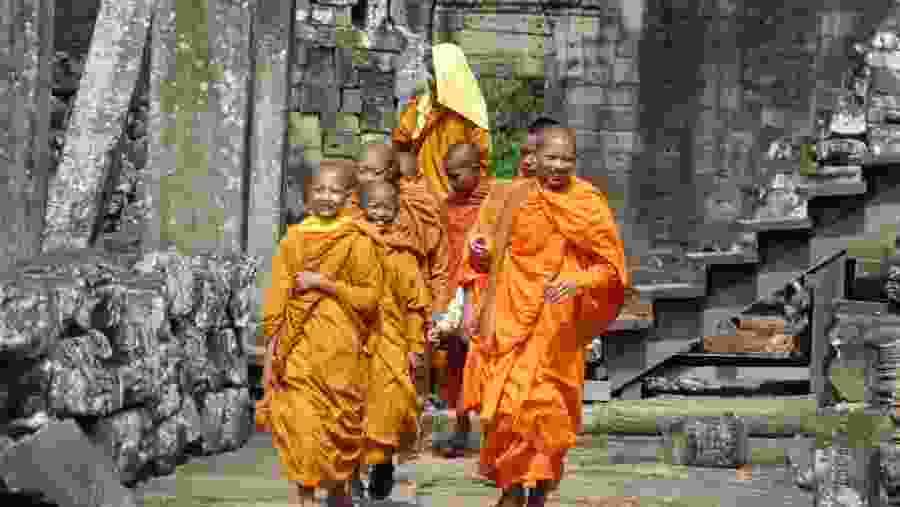 Buddhist monks