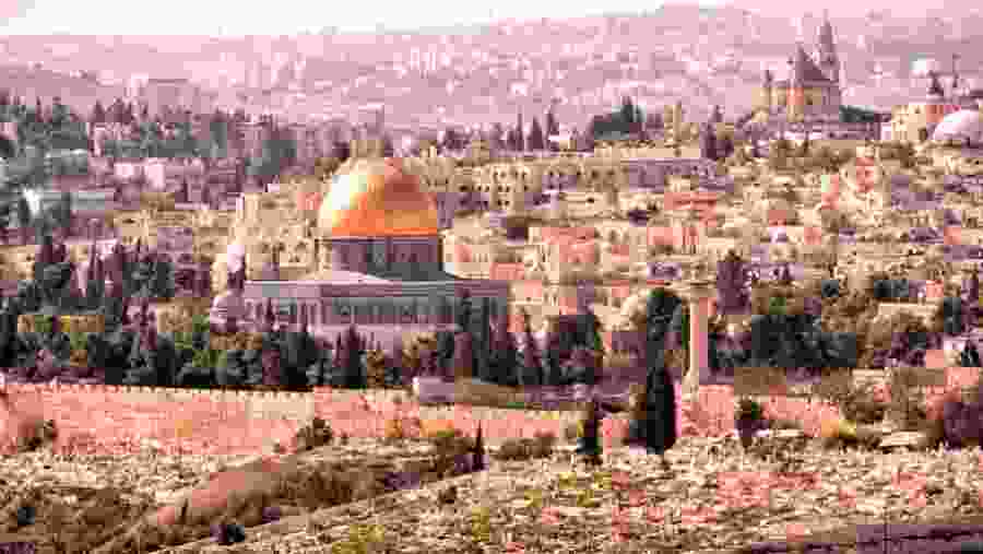 The Dome of the Rock in Jerusalem
