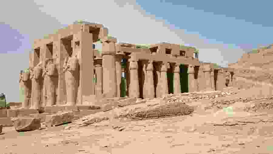 Ruins at Luxor.