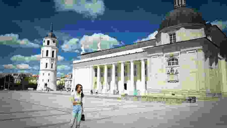 Photoshoot Tour in Vilnius Old Town, Lithuania