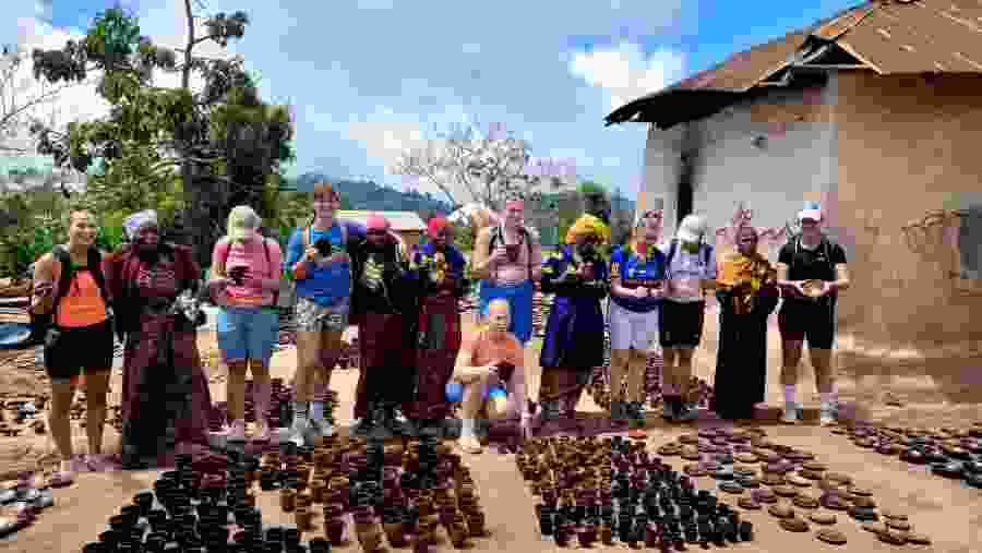 Travelers in Rangwi villages