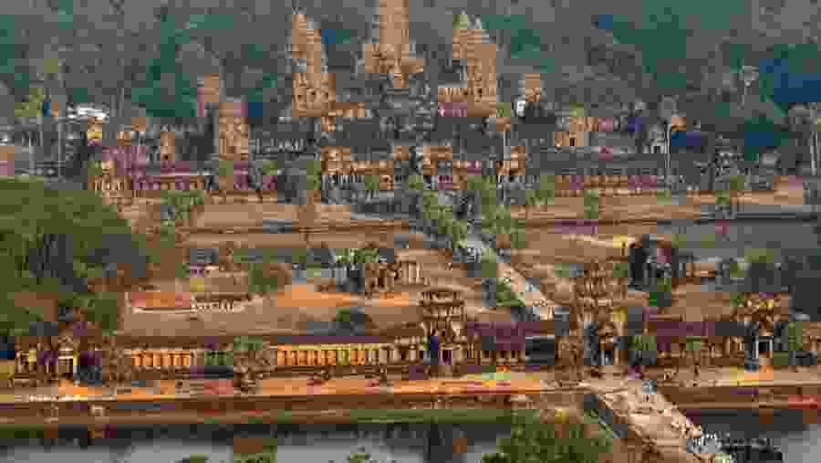 The Angkor Wat