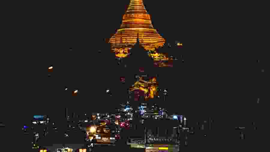 The majestic Shwedagon Pagoda