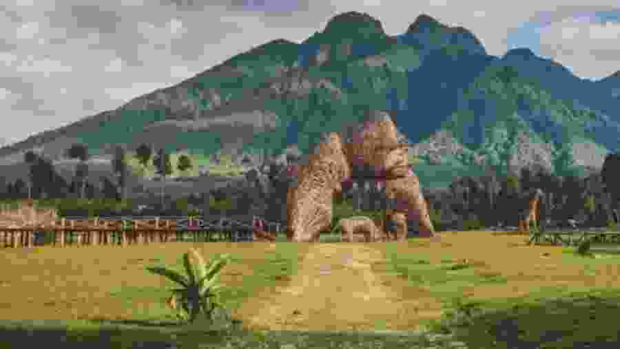 Inside the Volcanoes National Park