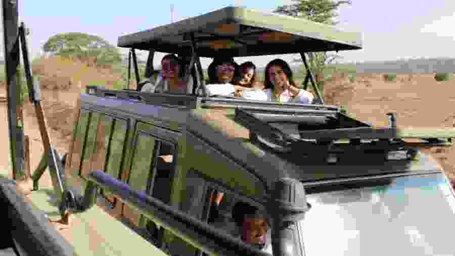 Enjoy the game drive