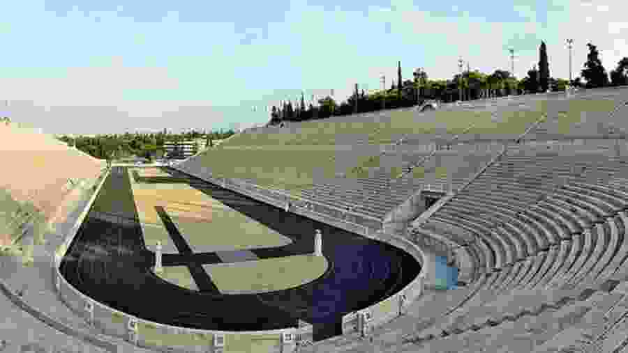 Make your way to the Panathenaic Stadium