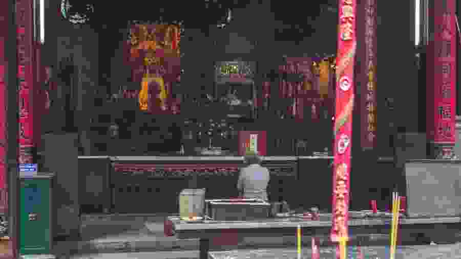 Visit the Thien Hau Pagoda