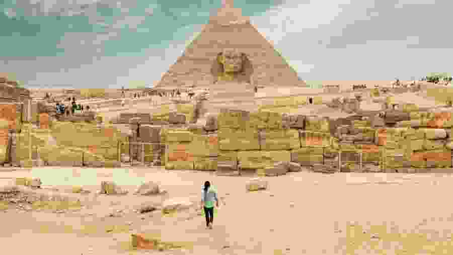 Tour the pyramids of Giza