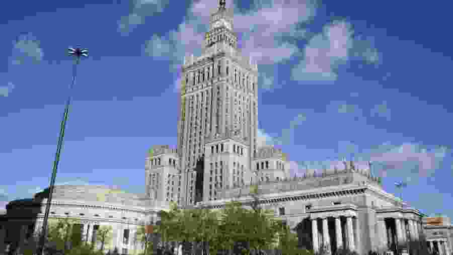 View the popular Palace of Culture & Science