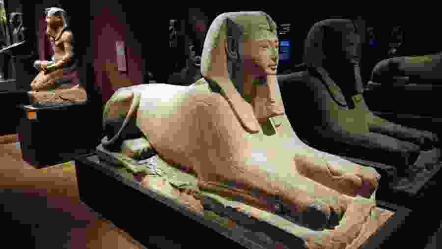 Egyptian Museum In Cairo, Egypt