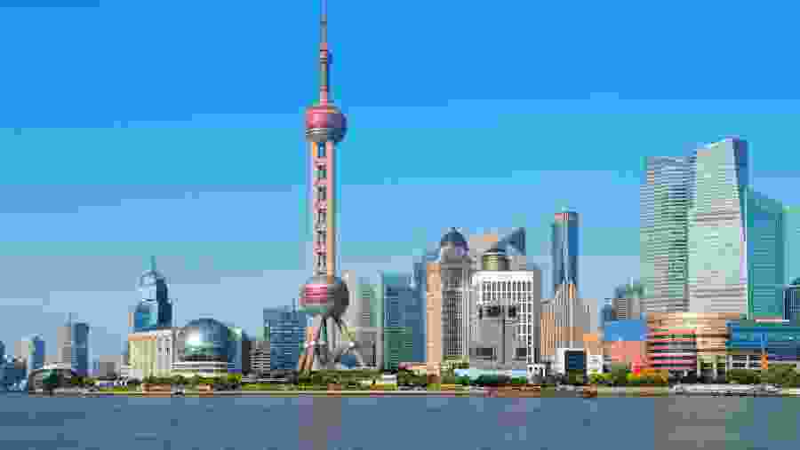 High rises on the City scape