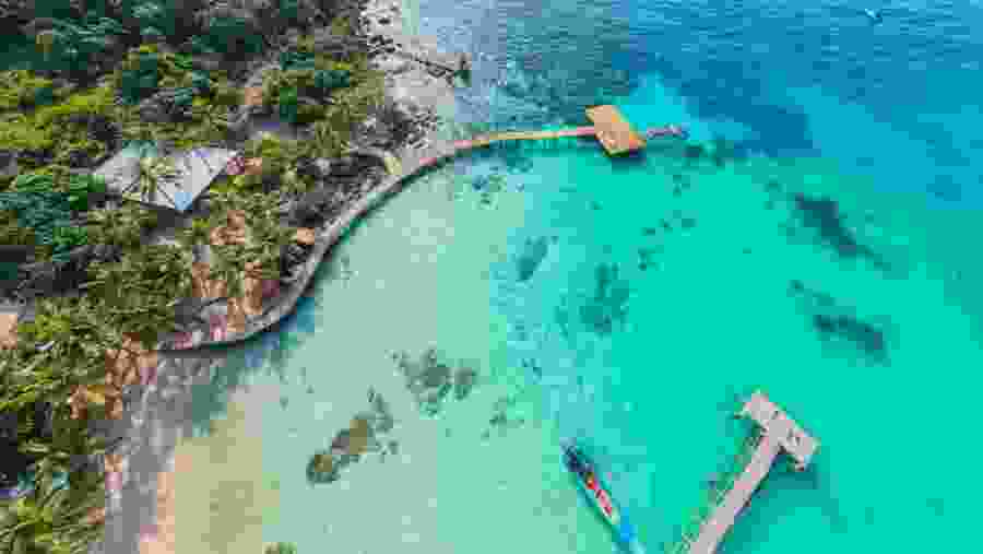 Enjoy a delightful afternoon and evening exploring two stunning islands