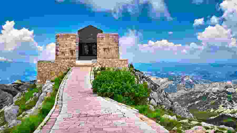 See the Mausoleum in Lovcen