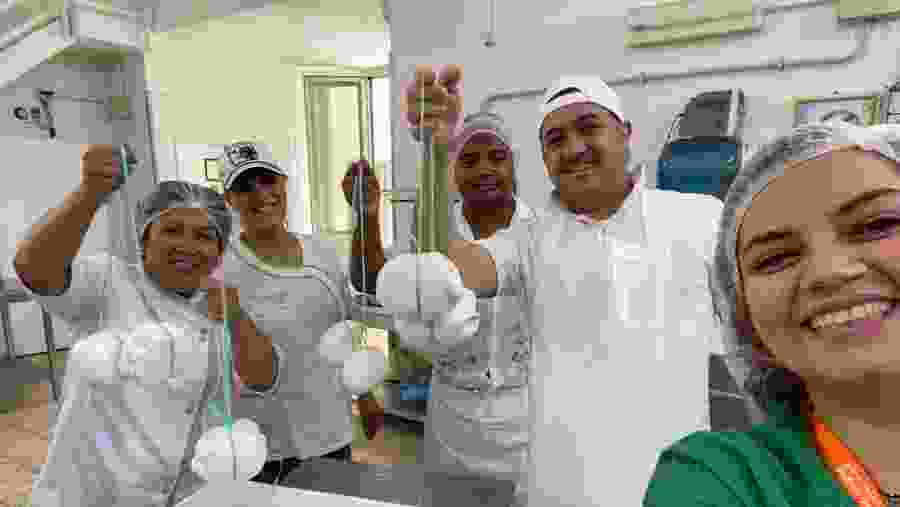 Cheese making process