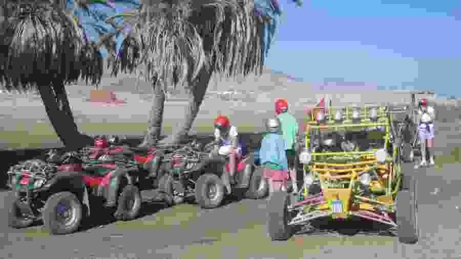Quad Bikes in the desert