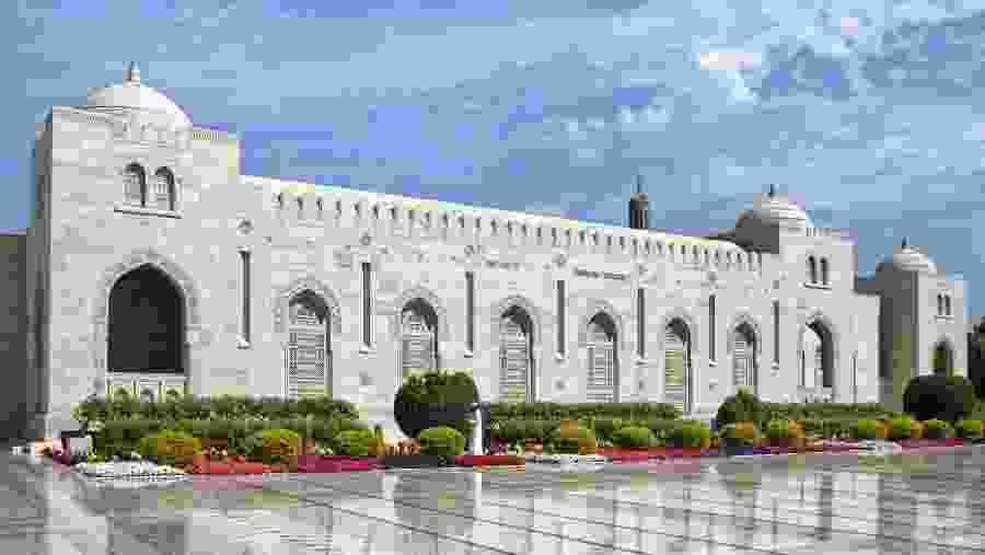Sultan Qaboos Mosque in Salalah